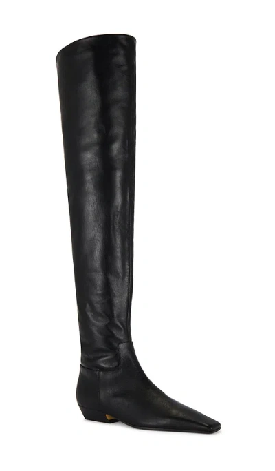 Tony Bianco Rally Over The Knee Boot In Black
