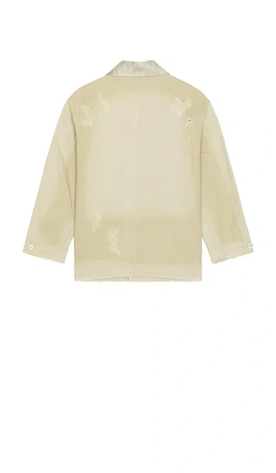 Madfrenzy Work Jacket In Brown