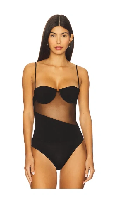 Undress Code Serenade Bodysuit In Black