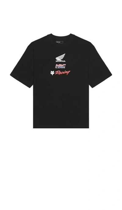 Fox Racing X Honda Oversized Tee In Black