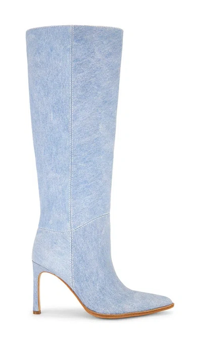 Acler Willow Boot In Blue