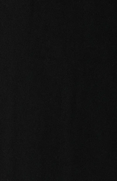 Krost Blanket Stitch Button-up Shirt In Black