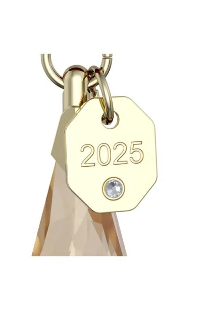 Swarovski Annual Edition Festive Ornament 2025 In Gold