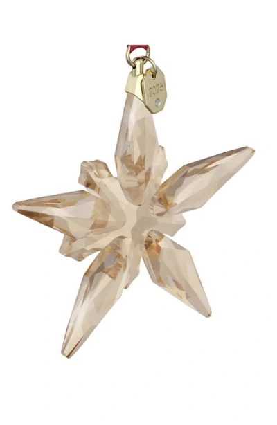 Swarovski Annual Edition Festive Ornament 2025 In Gold