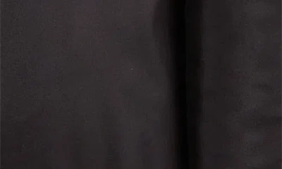 Alaïa Taffeta Padded Bomber Jacket In Black