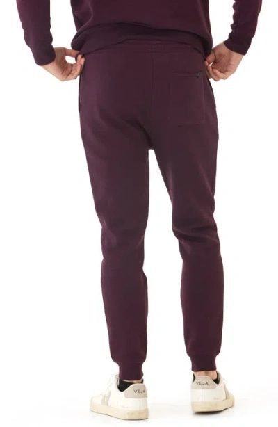 Threads 4 Thought Core Triblend Fleece Joggers In Burgundy