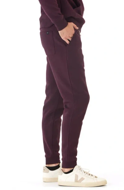 Threads 4 Thought Core Triblend Fleece Joggers In Burgundy