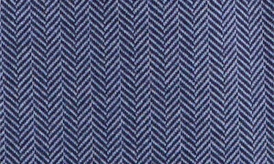Polo Ralph Lauren Jacquard Knit Herringbone Pajama Pants In Blue