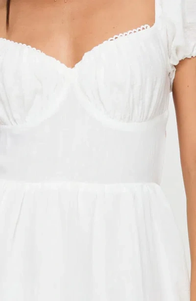 Princess Polly Danny Tiered Midi Dress In White