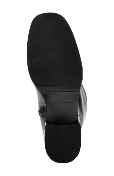 La Canadienne Jacket Leather Knee High Boots In Black