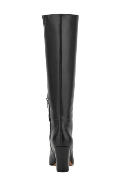 Marc Fisher Ltd Estella Pointed Toe Knee High Boot In Black