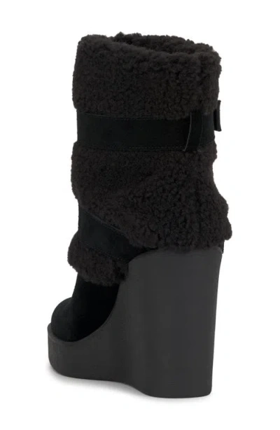 Jessica Simpson Women's Meztyn Cozy Wedge Booties In Gray