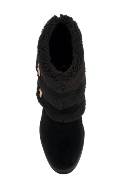 Jessica Simpson Women's Meztyn Cozy Wedge Booties In Gray