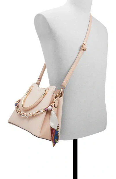 Aldo Arrayan Faux Leather Satchel In Pink