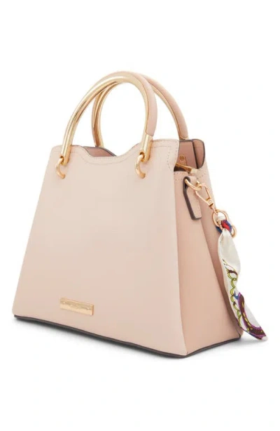 Aldo Arrayan Faux Leather Satchel In Pink