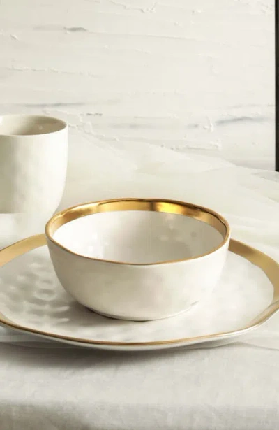 Stone Lain Florian Porcelain 16-piece Dinnerware Set In Multi