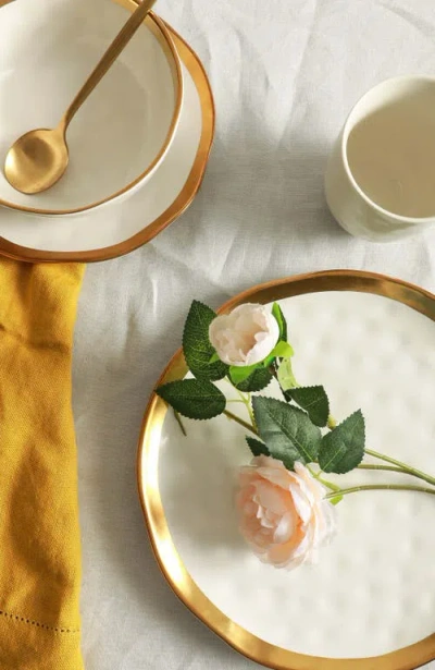 Stone Lain Florian Porcelain 16-piece Dinnerware Set In Multi