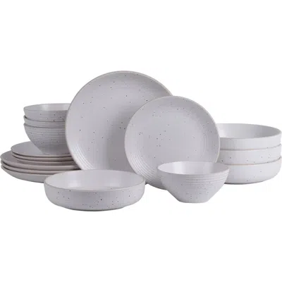 Stone Lain Lauren 16 Pc. Dinnerware Set, Service For 4 In White