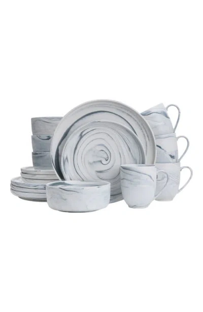 Stone Lain Brighton 16 Pc. Dinnerware Set, Service For 4 In Gray