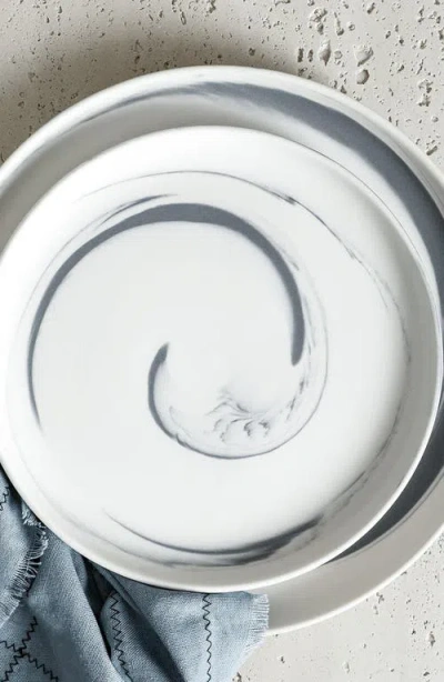 Stone Lain Brighton 16 Pc. Dinnerware Set, Service For 4 In Gray