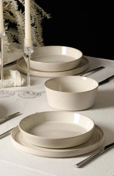 Stone Lain Claire 12-piece Dinnerware Set Stoneware In Neutral