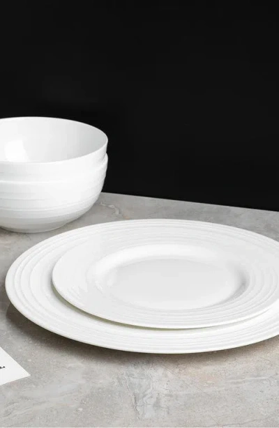 Stone Lain Eleanor 16 Pc. Dinnerware Set, Service For 4 In White