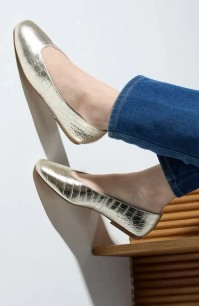 Yosi Samra Emerson Flat In Gold