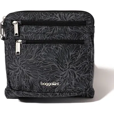 Baggallini Securtex Anti-theft Large Crossbody Bag In Purple