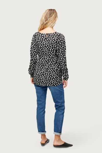 Nom Maternity Stella Top In Blue