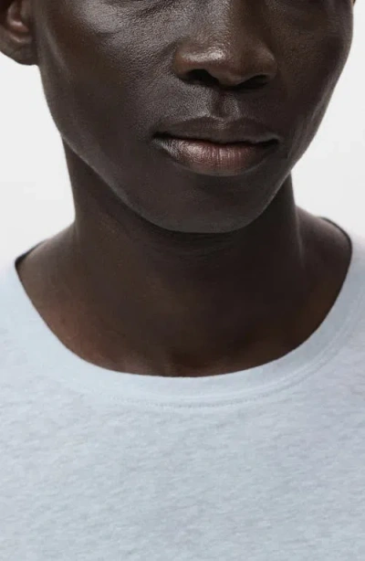 Mango Men's Linen Slim-fit T-shirt In Gray