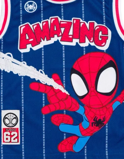Marvel Spider-man Athletic Tank Top & Shorts Set In Multi