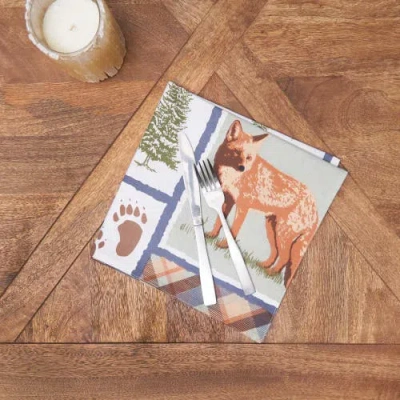 C & F Home C&f Home Oakley Napkin, Set Of 6 In Animal Print