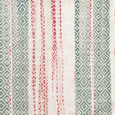 C & F Home C&f Home Cozy Nordic Christmas Red & Green Accent Pillow, 14" X 22" In Multi