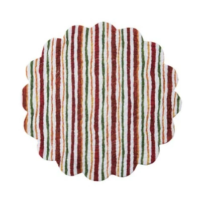 C & F Home C&f Home Camilla Round Placemats Set Of 6, 17" In Multi