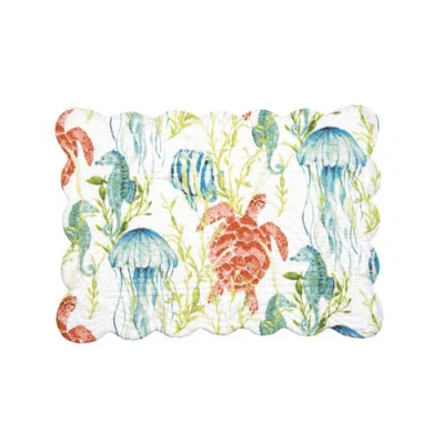 C & F Home C&f Home Paradise Sound Placemats Set Of 6 In Multi