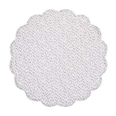 C & F Home C&f Home Blair Round Placemats Set Of 6, 17" Decor In Green