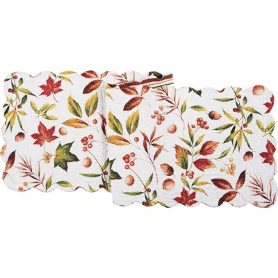 C & F Home C&f Home Camilla Table Runner 14" X 51" In Multi