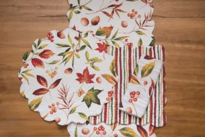 C & F Home C&f Home Camilla Table Runner 14" X 51" In Multi