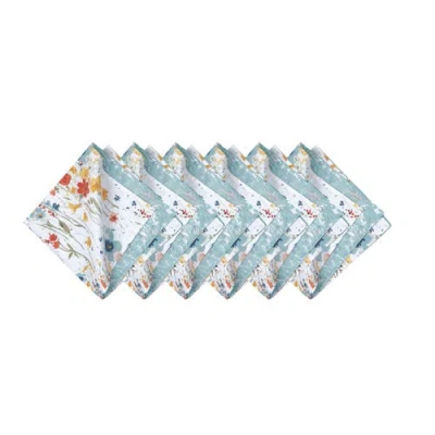 C & F Home C&f Home Sheila Cotton Napkin Machine Washable Set Of 6 In Multi