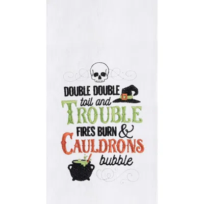 C & F Home C&f Home Double Toil & Trouble Towel In Multi