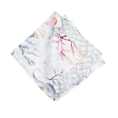 C & F Home C&f Home Nori Coral Napkin Set Of 6 Decor In Multi