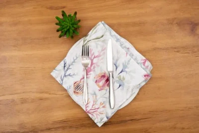 C & F Home C&f Home Nori Coral Napkin Set Of 6 Decor In Multi