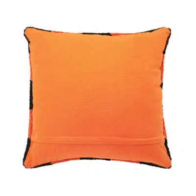 C & F Home C&f Home Happy Fall Hooked Throw Pillow, 18" X 18" In Orange