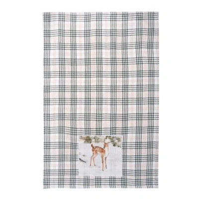 C & F Home C&f Home Woolland Deer Towel In Multi