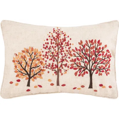 C & F Home C&f Home Autumn Forest Thanksgiving Embroidered Accent Pillow, 12" X 18" In Multi