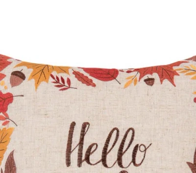 C & F Home C&f Home Hello Fall Pillow, 18" X 18" In Multi