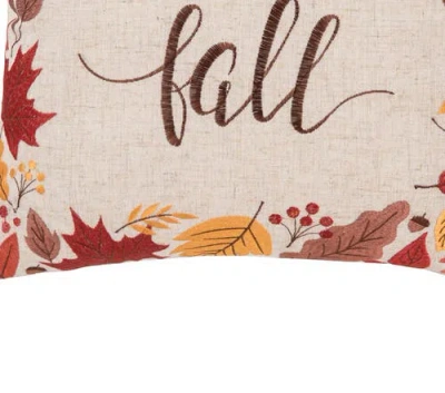 C & F Home C&f Home Hello Fall Pillow, 18" X 18" In Multi
