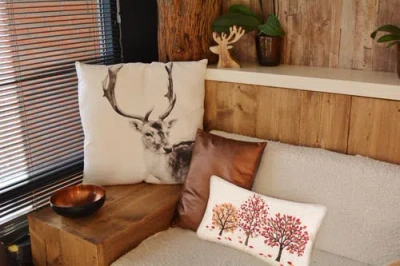 C & F Home C&f Home Autumn Forest Thanksgiving Embroidered Accent Pillow, 12" X 18" In Multi