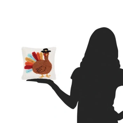 C & F Home C&f Home Colorful Turkey Tail In Multi