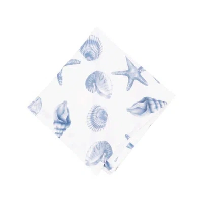 C & F Home C&f Home Calming Seas Napkin Set Of 6 In Blue